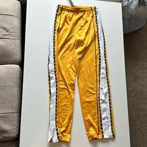 Victorias secret pink sweatpants - yellow